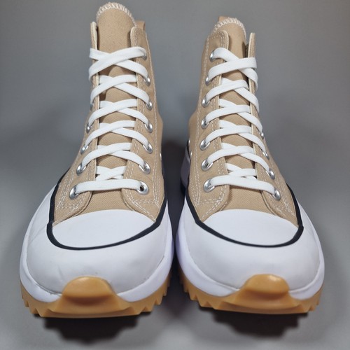 Zapatillas de senderismo Converse Run Star para mujer talla 5 beige zapatos de plataforma cómodos - Imagen 4 de 19