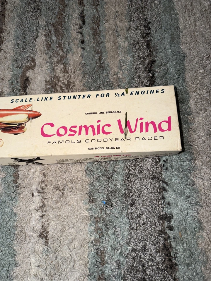 Top Flite Junior Aces Viento Cósmico 1/2A Motores Balsa R/C Gas Modelo Balsa N-12 Foto 2 de 4