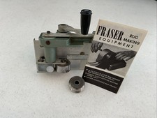 Vintage Harry Fraser Wool Model 500-1 Strip Cutter For Rug Hooking Extra Cutter