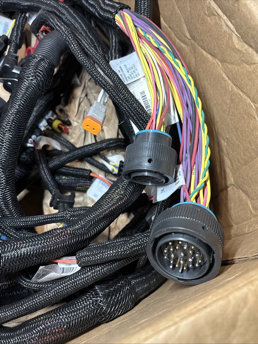 CNH CASE 47857130 Engine & Rear Chassis Wiring Harness OEM NEW photo 2