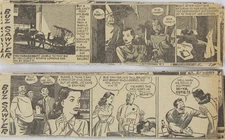 Vintage 1948 BUZ SAWYER Newspaper Comic Strips