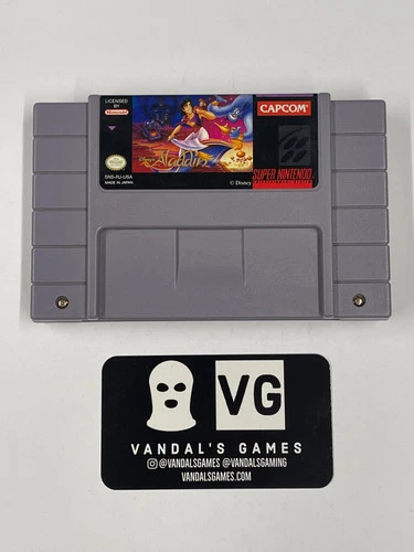 SNES - Disney Aladdin Super Nintendo Cart Only #2937