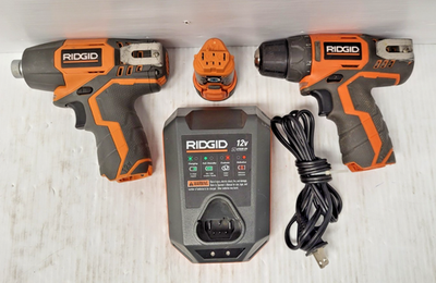#ad #ad N93574 2 Ridgid Tools R82005 R82230 Drill Driver Set C $150.00