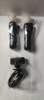 PlayStation 3 und 4 - 2 x Move Motion Controller + Kamera + Spiel - PS3 Twin SET