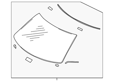 #ad Genuine Nissan Windshield G2700 6AV1B $1458.80