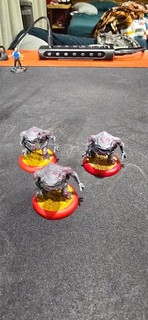 Painted Skorne Warmachine Agonizers x3 lesser warbeast OOP