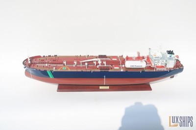 Hafnia Loire LNG Tanker Wooden Ship Model 100cm (39'')   Handmade