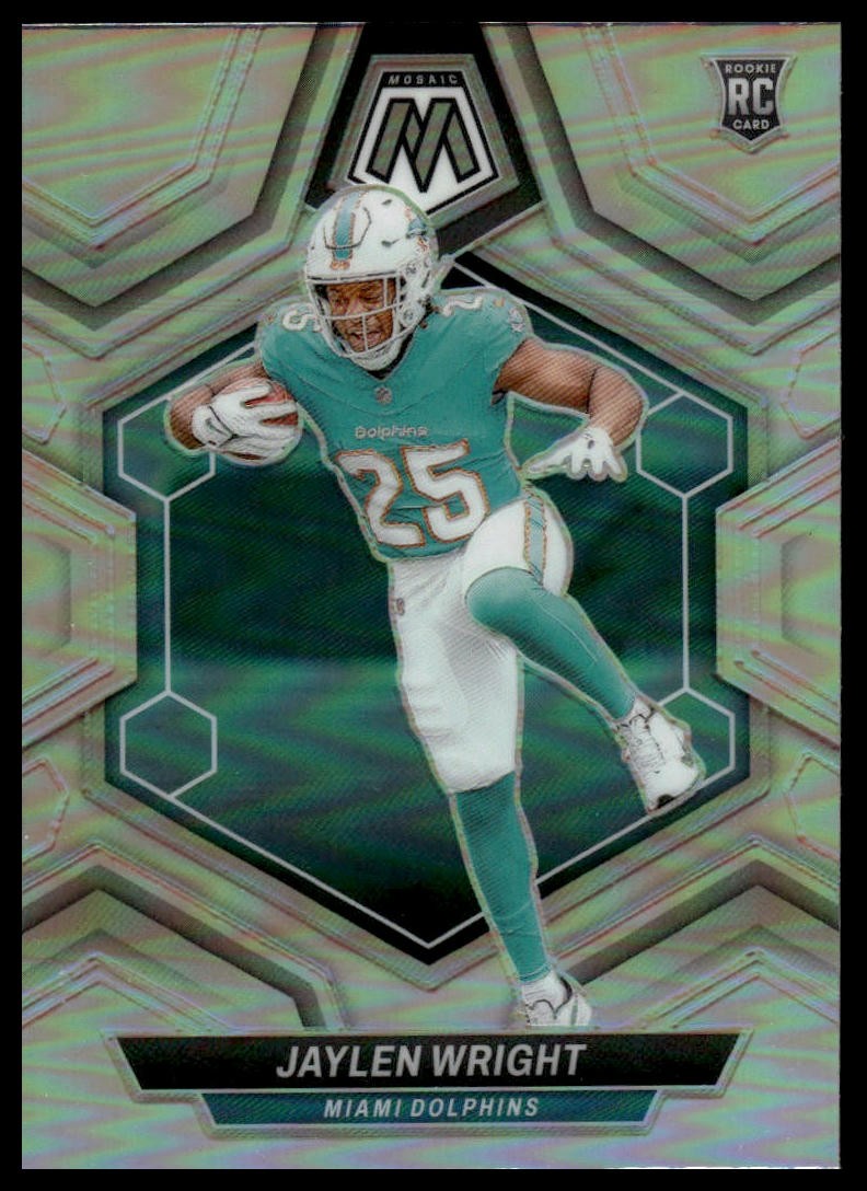 2024 Panini Mosaic #383 Jaylen Wright Silver