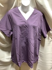 Mandala Scrubs Women 1-Pocket Top Size XL Color Deep Dewberry NWT