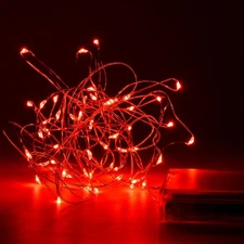 Battery Operated String Lights, Led String Lights with 8 Flashing Modes and 8-16