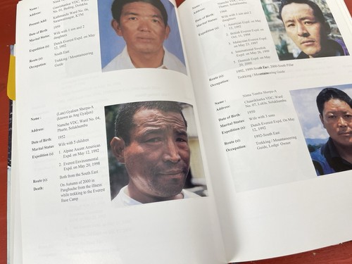 Nepalese Climbers on Mount Everest HC 1st Ed. 2002 Ang Phurba Sherpa, R R Kunwar - Picture 16 of 24