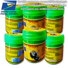 Traditional Thai Herbal Inhaler, Super Value Set Big Size X 6 Jars