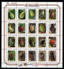 # HONDURAS - MNH - INSETTI