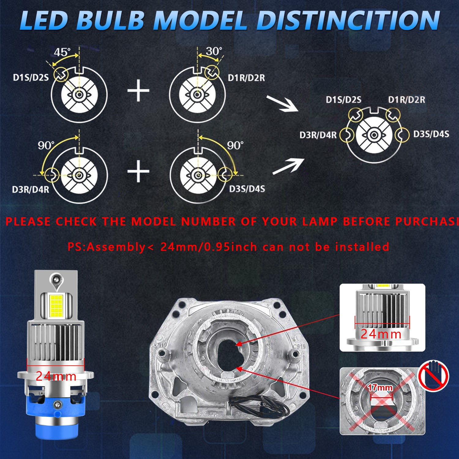 Lexus LFA 2012 LEFT, RIGHT Headlight bulb