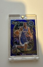 2024-25 Panini Select - Courtside Tyrese Maxey #243 Blue Wave Prizm /75
