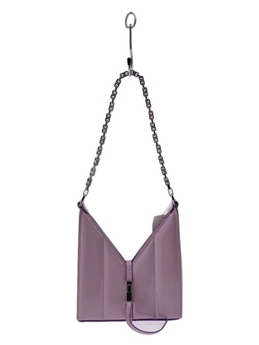 GIVENCHY shoulder bag CUT OUT enamel Pink Used