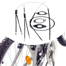 Premium BMX Gyro Brake Cables Housing Complete Set Front &Rear (Upper and Lower)