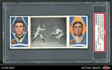 1912 T202 Hassan Oscar Stanage Crawford About To Smash One Tigers PSA 4 - VG/EX