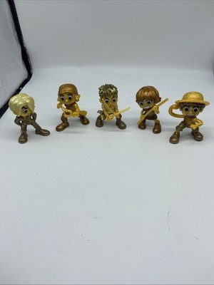 One Piece Netflix Live Action Gold Mini Figure Set Luffy Zoro Nami Usopp Sanji