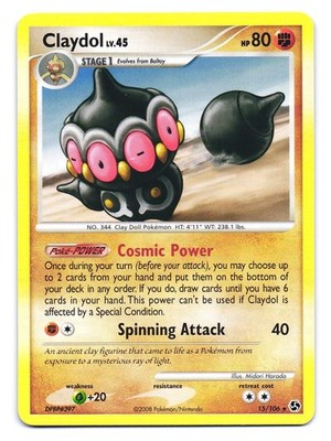Claydol 15/106 Rare Great Encounters LP