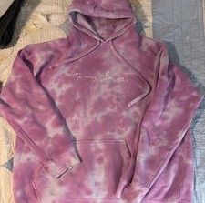 Taylor Swift Lover Tie-Dye Pullover Hoodie Pink/White