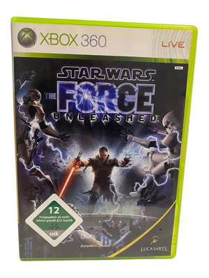 STAR WARS THE FORCE UNLEASHED Microsoft XBOX 360 Spiele Game