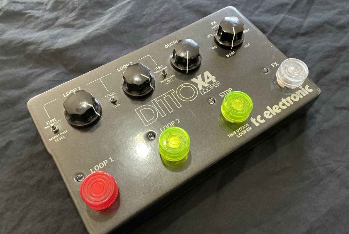 TC Electronic Ditto X4 Looper Digital Pedal for Electric Guitar | eBay TC Electronic Ditto X4 Looper Digital Pedal for Electric Guitar | eBay