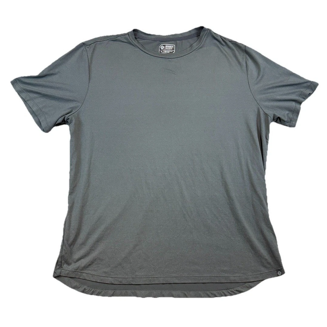 Mondetta Outdoor Project Shirt Mens Sz XL, Lightweight, Dark Gray Normcore
