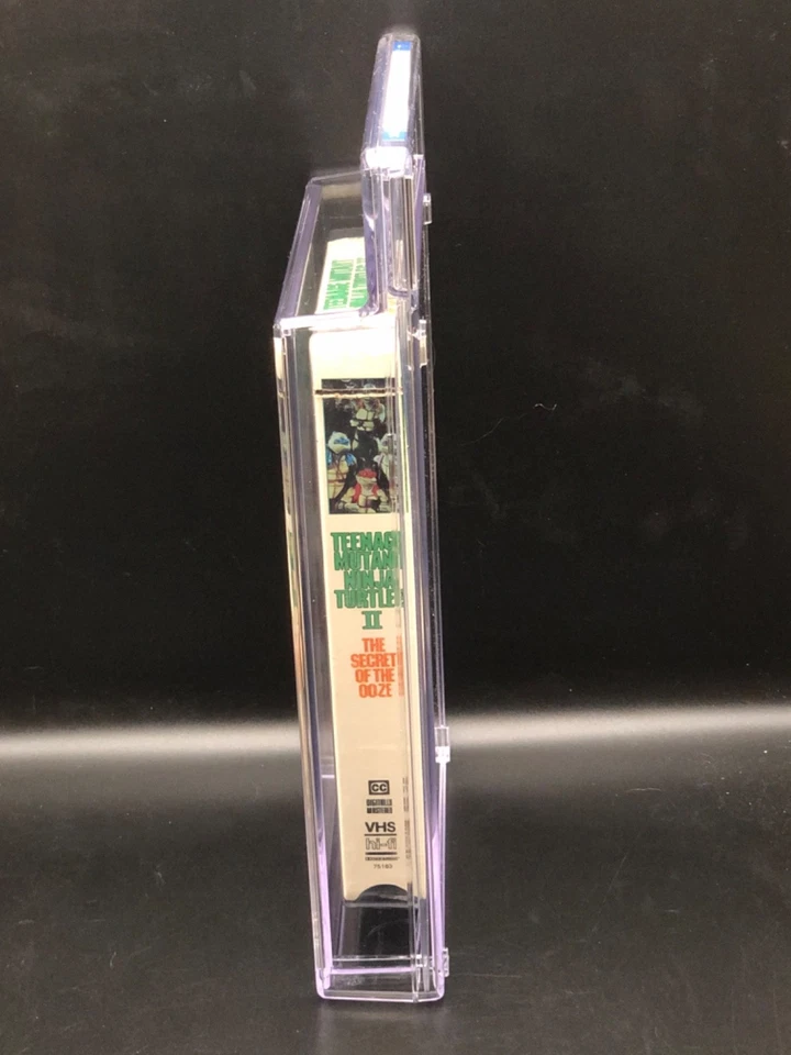 Teenage Mutant Ninja Turtles 2 (1991) - 1991 VHS - CGC 8.0 - SEALED Grade A - Image 4 of 4