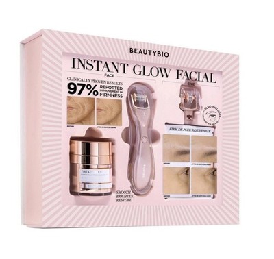 BEAUTYBIO Instant Glow Facial Limited Edition Set w/Tool - NEW in BOX Read
