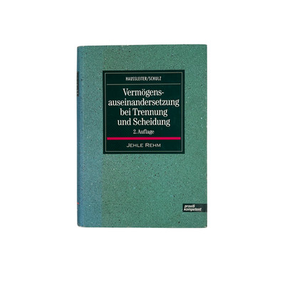 Property Dispute in Separation and Divorce / 2nd 1997 Edition