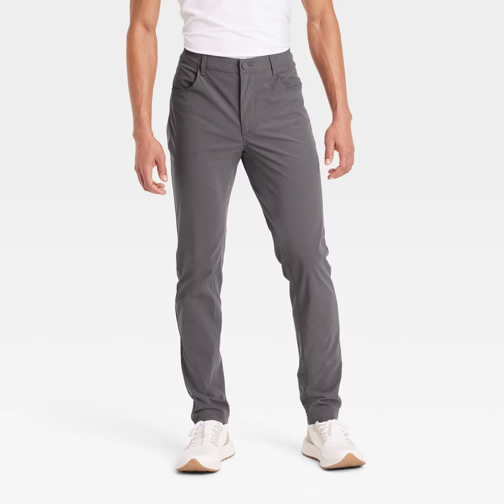 Mens 360 Lifestyle Slim Fit 5-Pocket Pants - All In Motion Dark 3490₽