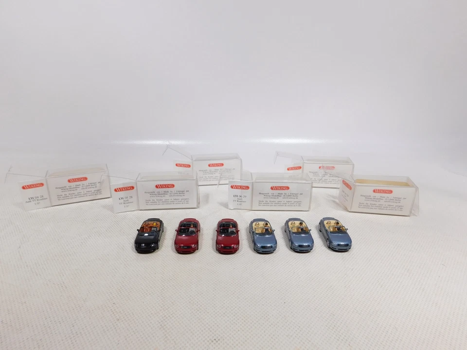 Audi TT Roadster 1:87 H0 6X Mint Box #EG728-0,5 Ecc - Immagine 4 di 4