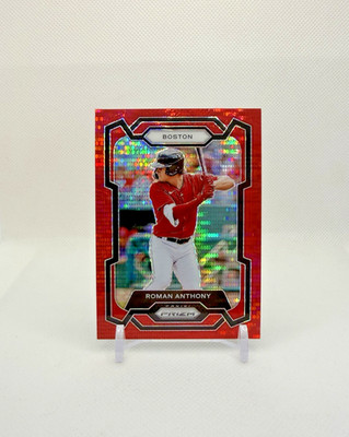 (# /399) ROMAN ANTHONY RC RED PULSAR PRIZM - 2024 Prizm #49 Red Sox COLOR MATCH