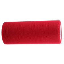 Roll of 22M 15CM Banquet Wedding DIY Tulle Craft Tutu Decoration Red 