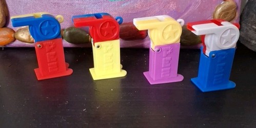 Tara 2000 PEZ Whistle dispensers minnie's 4 LOT - Picture 1 of 6