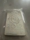 2012 SILVER YEAR OF THE DRAGON SEALED 10 OZ Unique BAR Collector Special