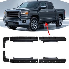 For 2014-2018 Chevrolet Silverado Crew Cab Rocker panel and Cab corner Kit