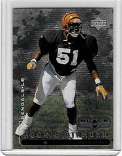 Cincinnati Bengals TAKEO SPIKES 1998 Black Diamond Rookies ROOKIE Football Card. rookie card picture