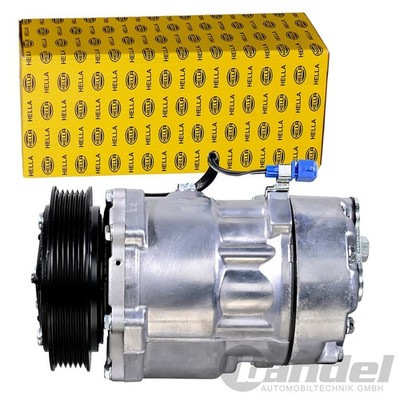 HELLA Easy2Fit KLIMAKOMPRESSOR SD7V16 passend für VW CALIFORNIA LT TRANSPORTER
