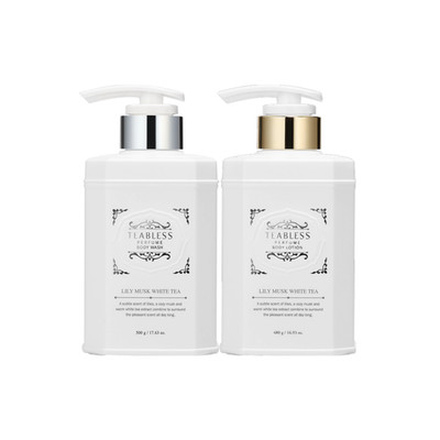 Teabless Lily Musk White Tea Perfume Body Lotion 480g + Wash 500g Set