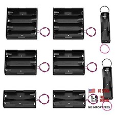 18650 Battery Holder with Wire 3.7V,7.4V, 11.1V, 14.8V 18650 1-2-3-4-18650