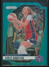 Karlie Samuelson 2024 Panini Prizm WNBA Teal Prizm #82 /49