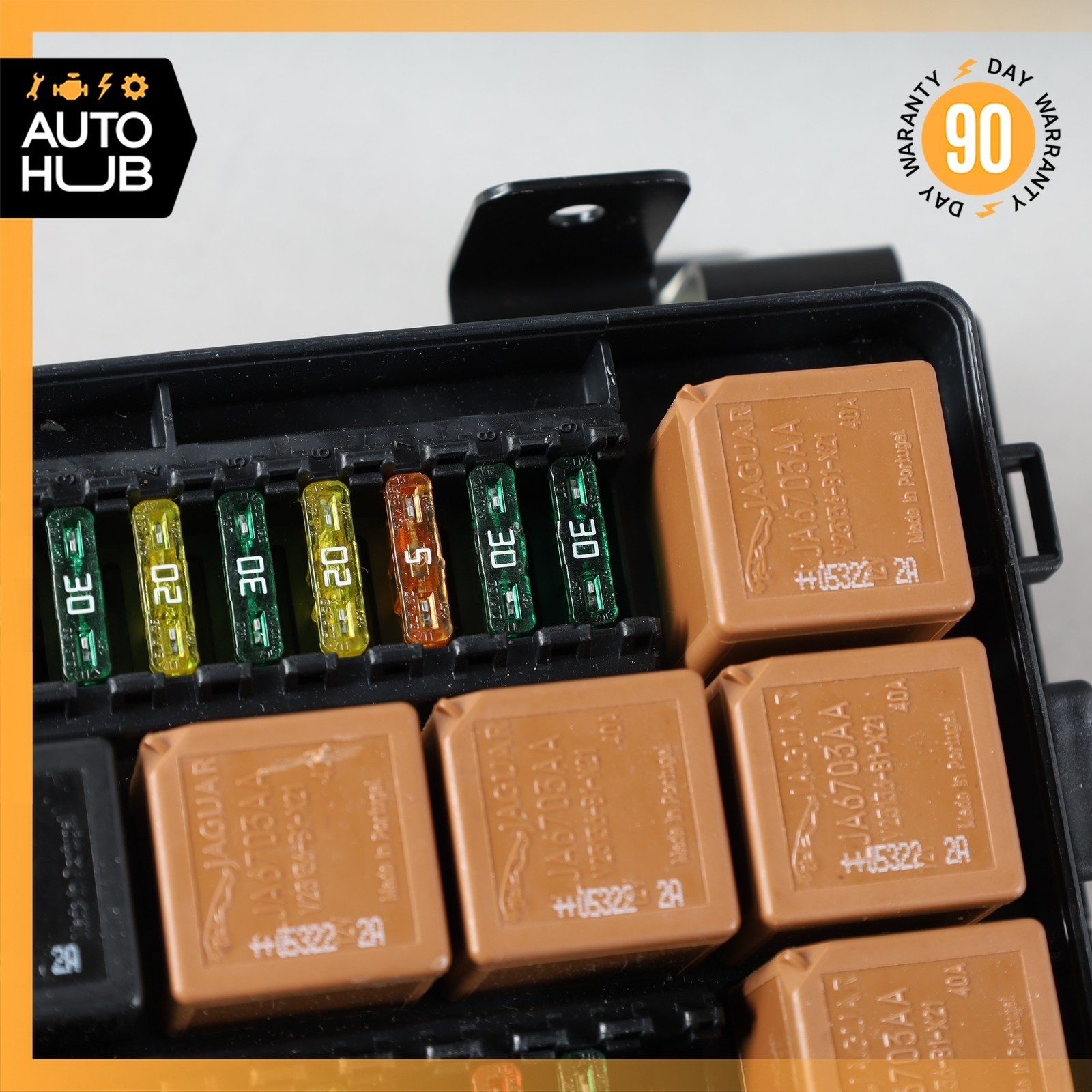 05-06 Aston Martin DB9 V8 Vantage Rear Trunk Fuse Box Relay Junction OEM 34k