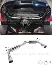 For 19-Up Mazda 3 Hatchback & CX-30 | T-304 Dual Muffler Axle Back 4" Exhaust