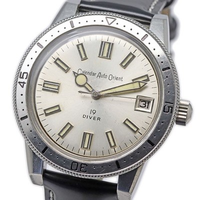 Orient Diver Watch 1960s Stainless Steel 39.5mm