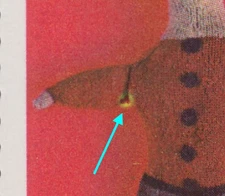 ERROR-VARIETY = "HOLE in SLEEVE" = Canada 1979 #841 MNH [ec545]