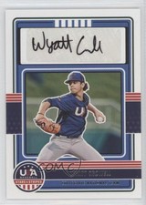 2023 Panini USA Baseball Stars & Stripes Wyatt Crowell (Black Ink) Auto 0xl5