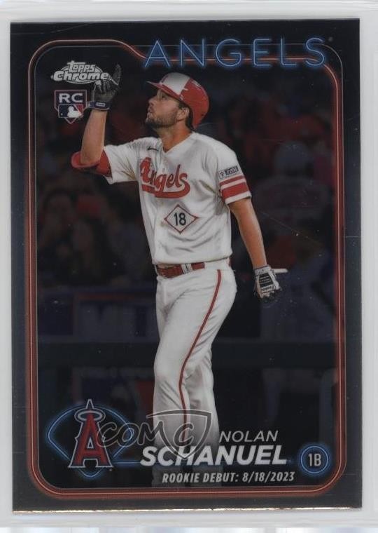 2024 Topps Chrome Update Rookie Debut Nolan Schanuel #USC68 12g7