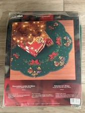 Bucilla Jeweled Christmas Felt Tree Skirt New In Package